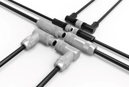 M12 Korumalı (Ekranlı) Montajlı Dairesel Konnektör